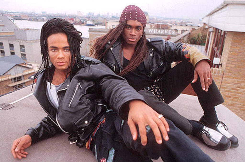 Milli Vanilli became a Pop sensation with "Blame it on the Rain".